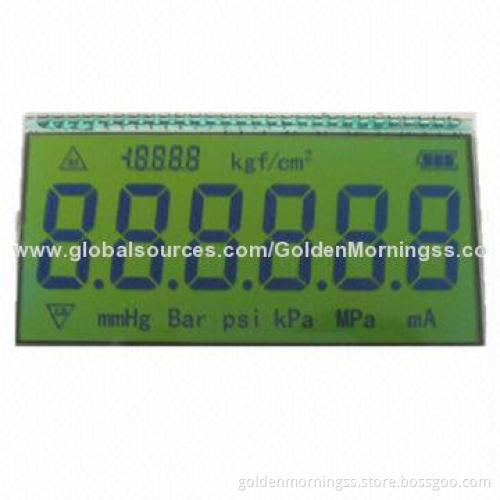 7-segment Custom LCD Display Module, STN Mode